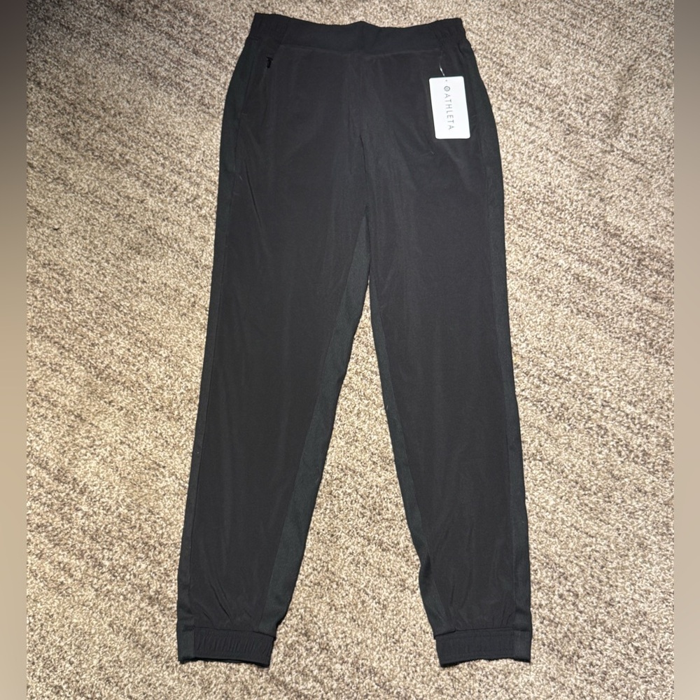 Athleta Brooklyn Lined Black Jogger Pants - Size 8T - NWT